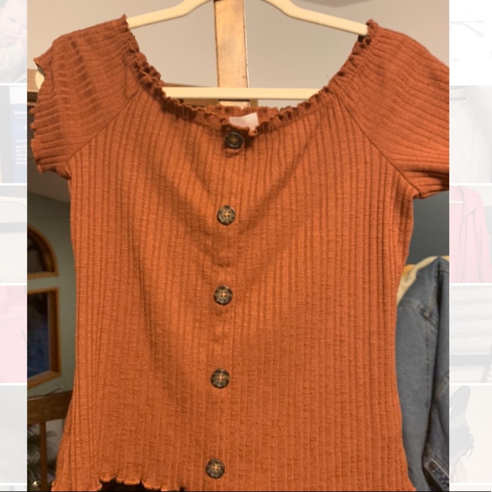 Rust Orange TOP